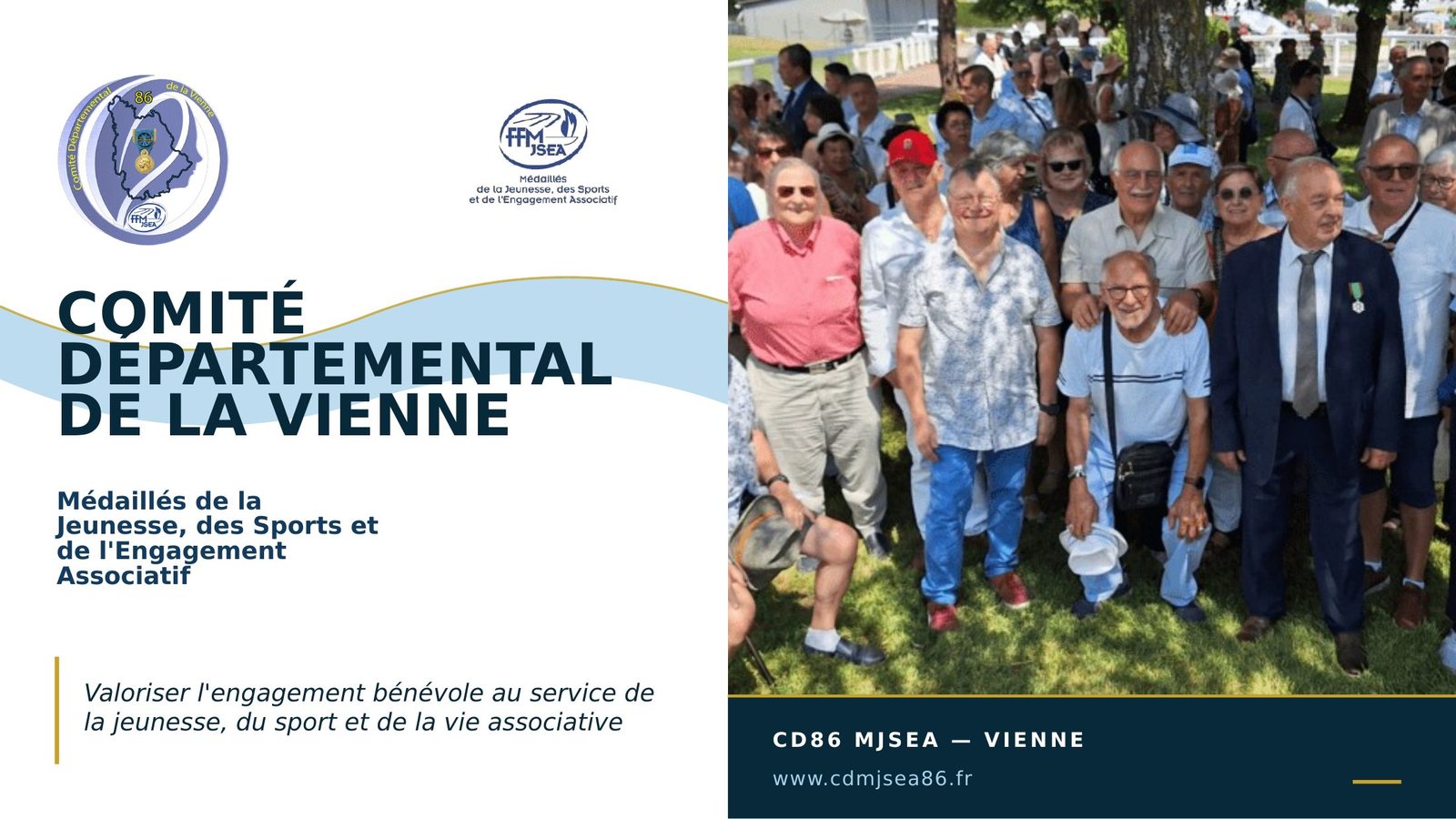 Diapositive 1 – Comité Départemental de la Vienne